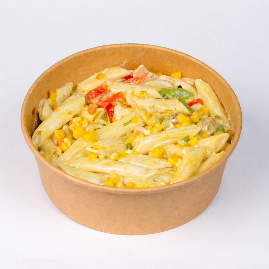 Mısırlı Kremalı Makarna
