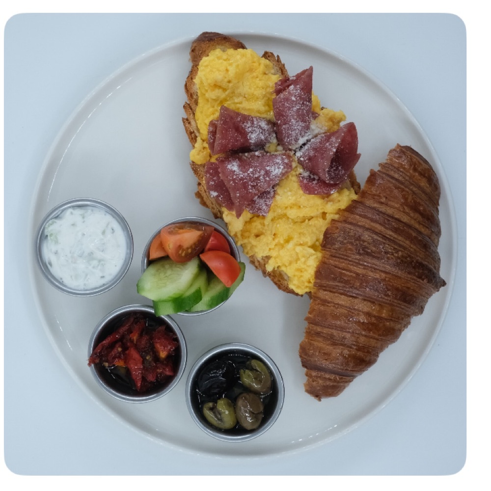 Scrambled Egg Füme Etli