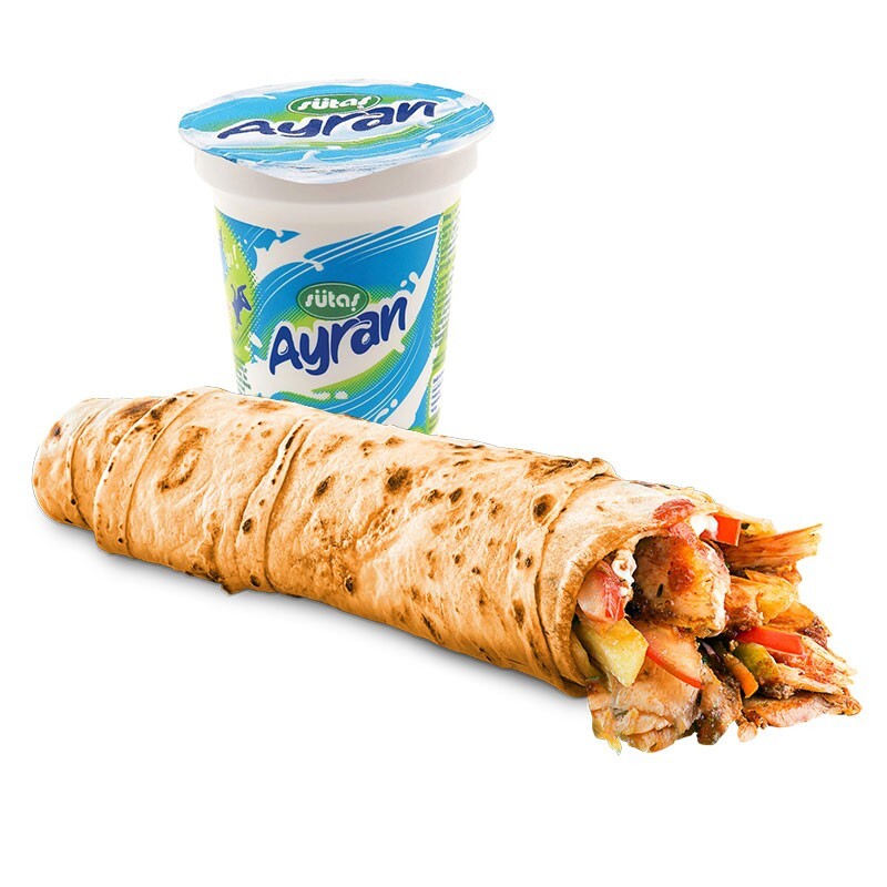 Tavuk Dürüm + Ayran