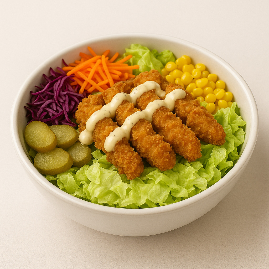 Çıtır Tavuk Salata