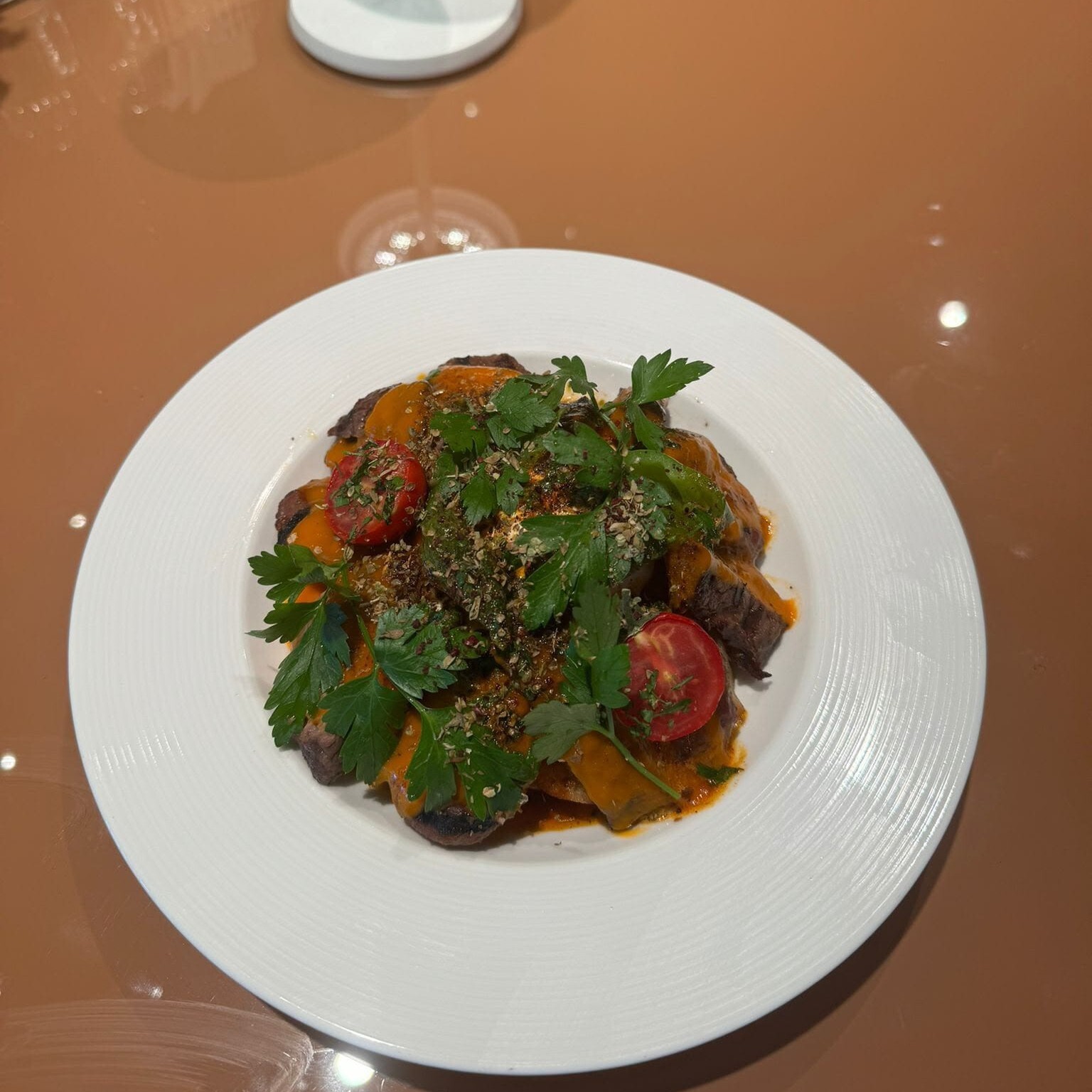 Yoğurtlu Kebap (Köfte 100 gr) (Bonfile 130 gr)