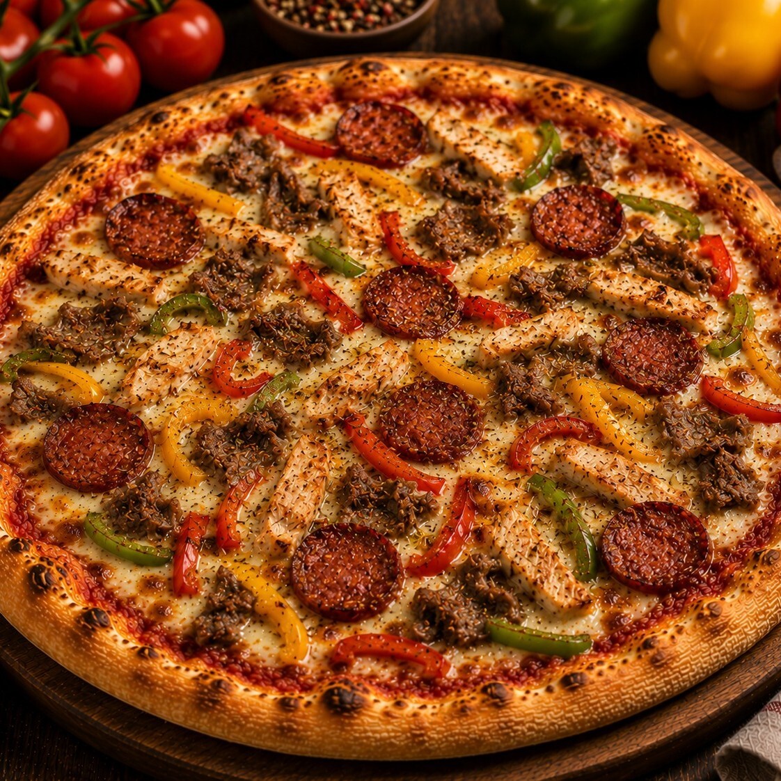 Etsever Pizza (Orta Boy)