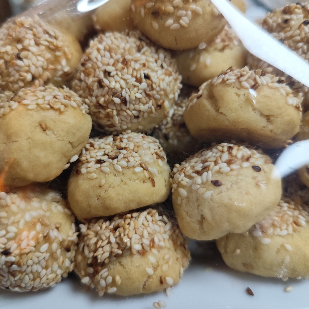 Tuzlu Susamlı Kurabiye
