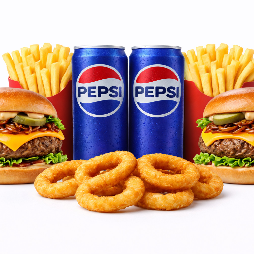 İki Kişilik Mr Burger Menü