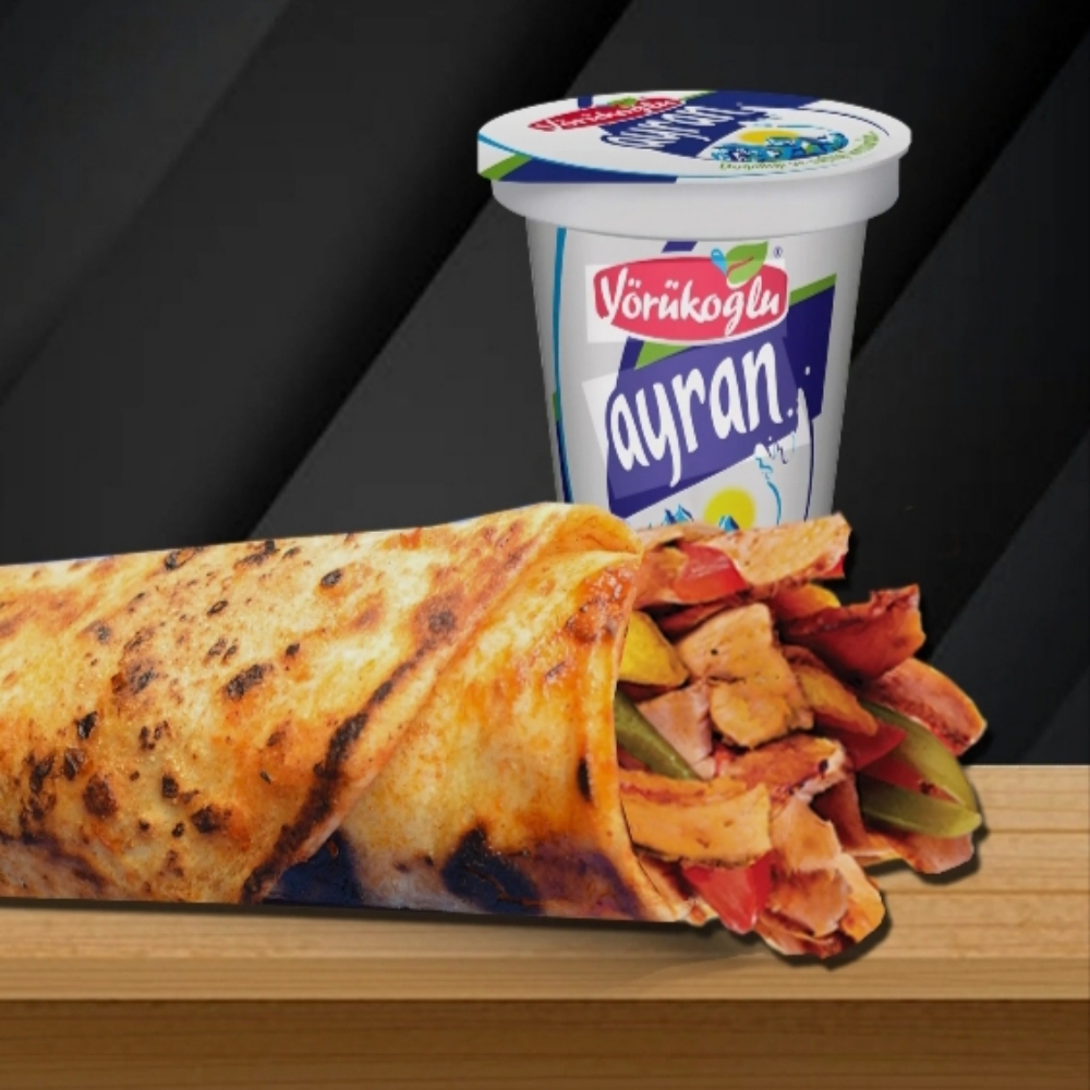 Hatay usulü döner + AYRAN