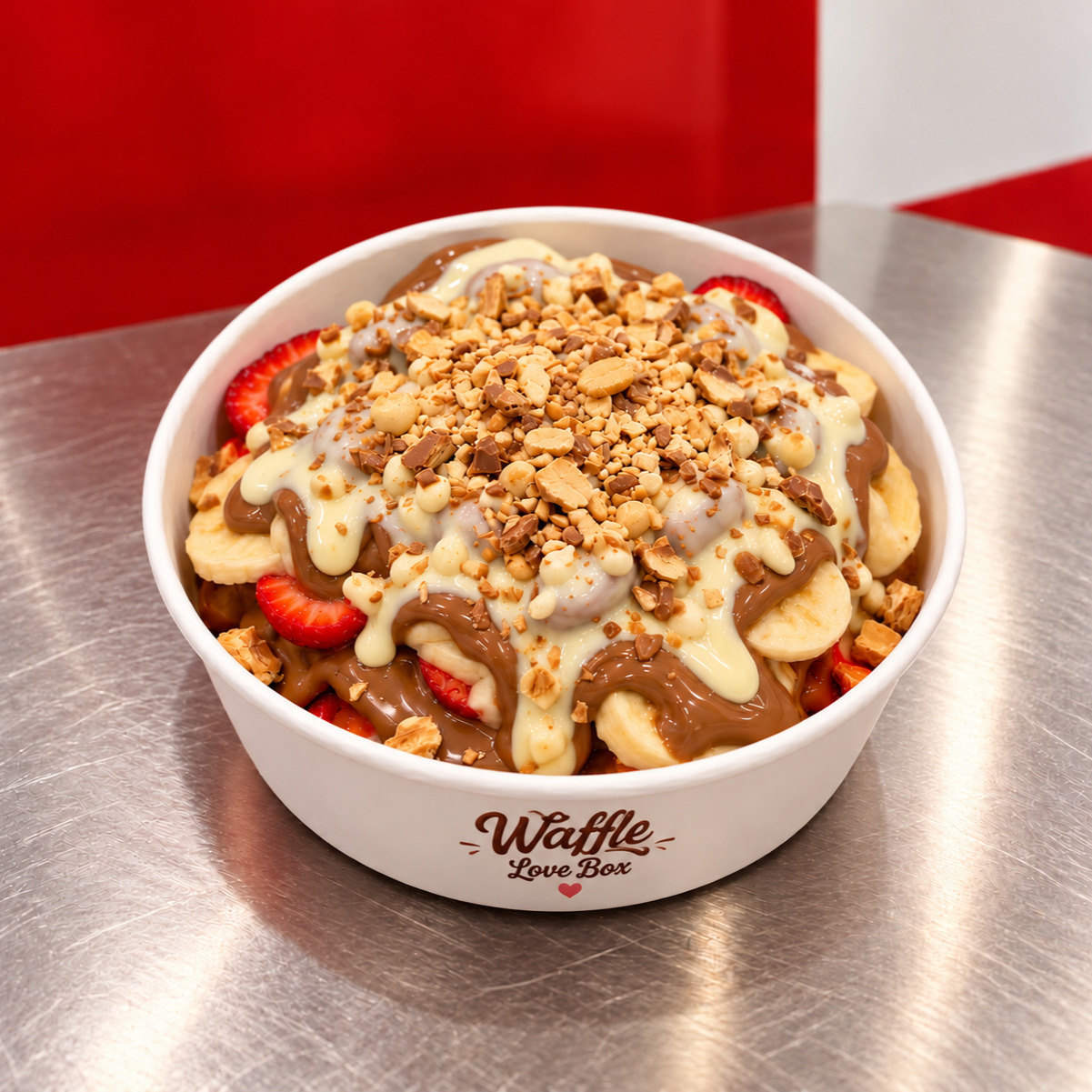 Love Classic Bowl Waffle (Küçük Hamur)