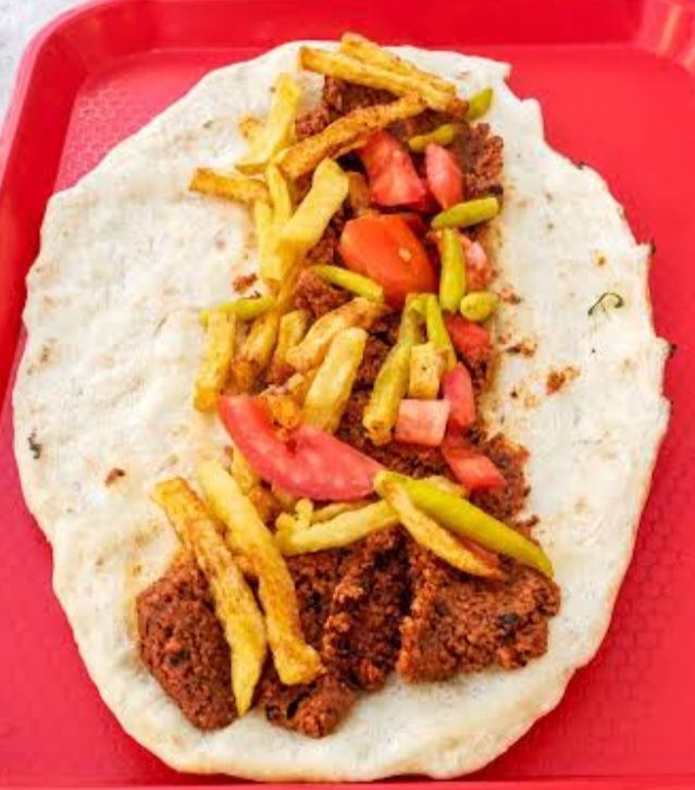 Pide köfte kızartma