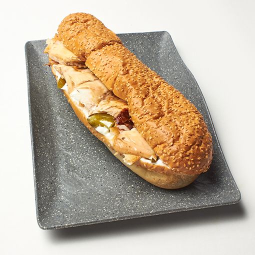 Duble Fransız Ekmeği Tavuk Döner