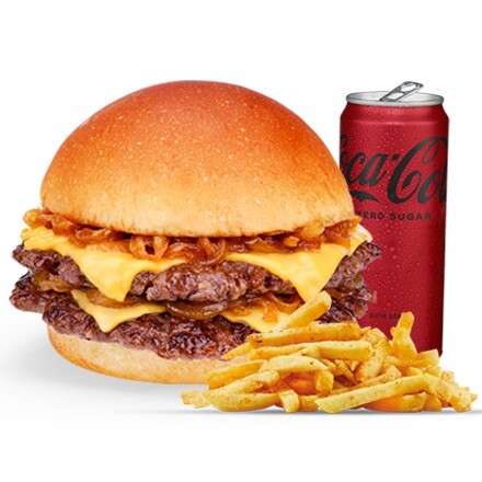 Dublex Smash Burger Menü