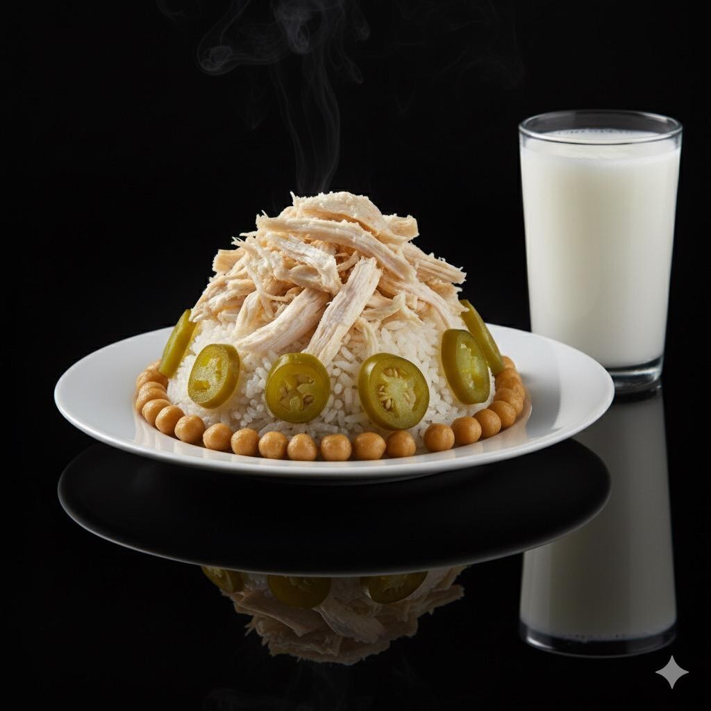 Tavuklu Nohutlu Pilav (500 gr.) Menü