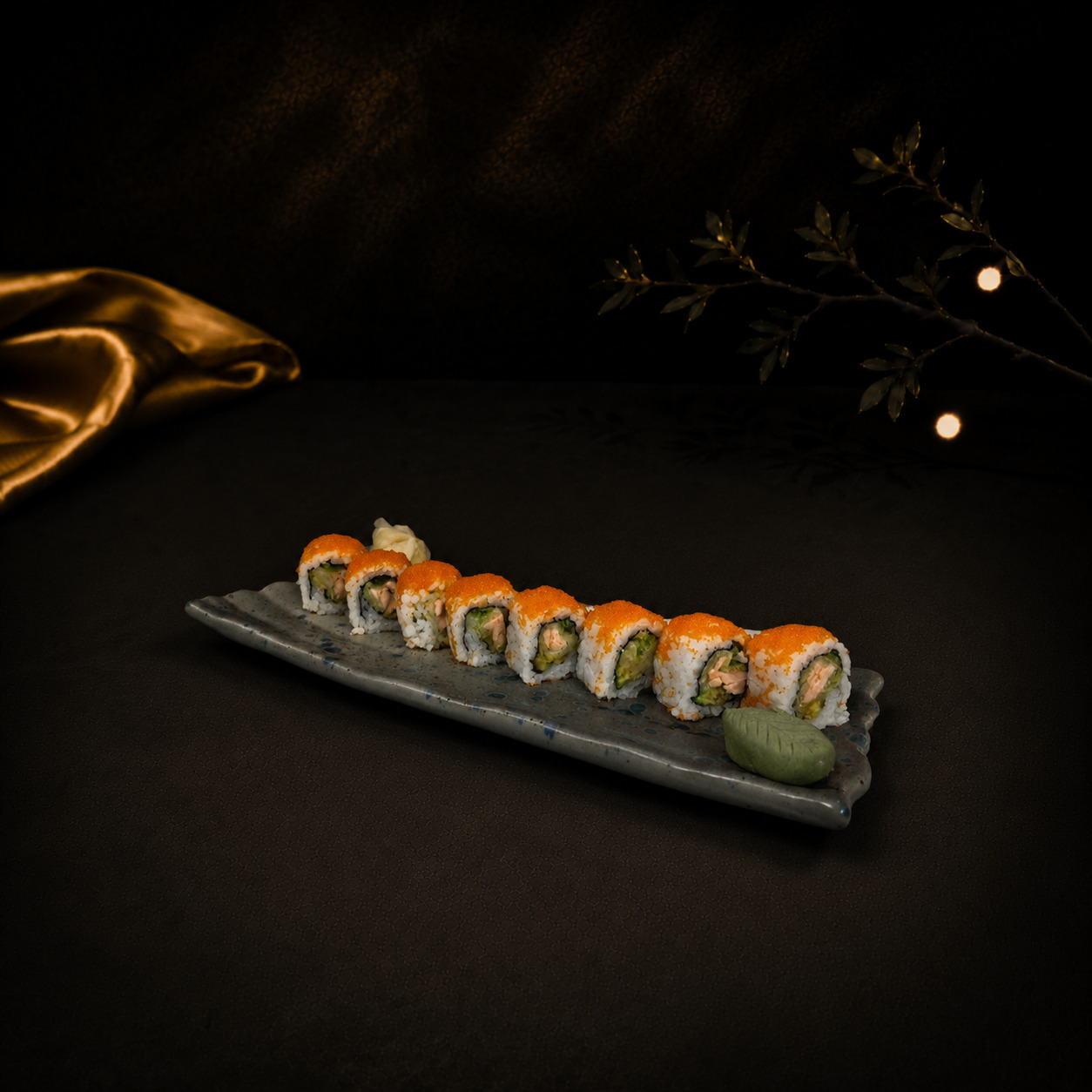 Sake Tempura Roll