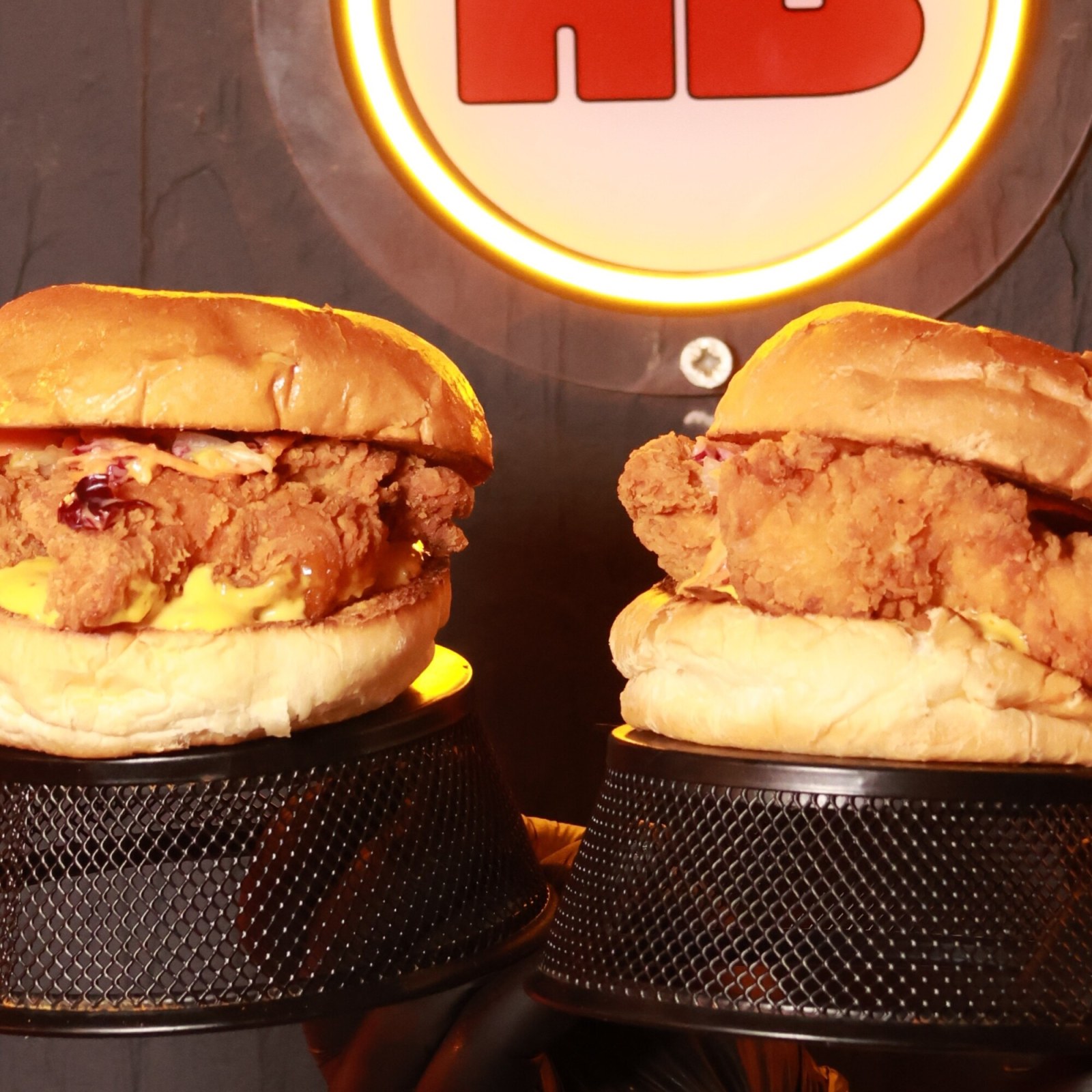 Double Chicken Bro's Burger & Kaşık Patates