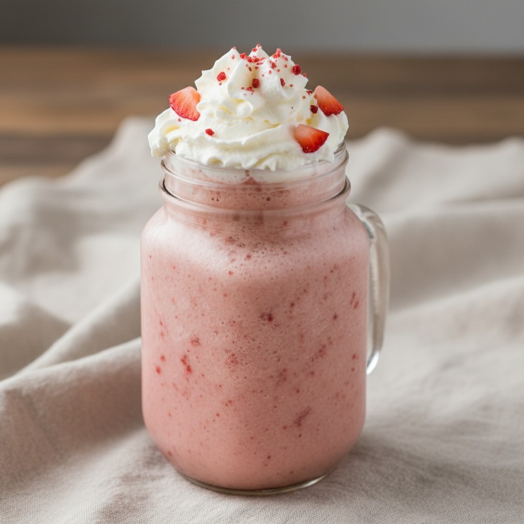 Strawberry Frappe