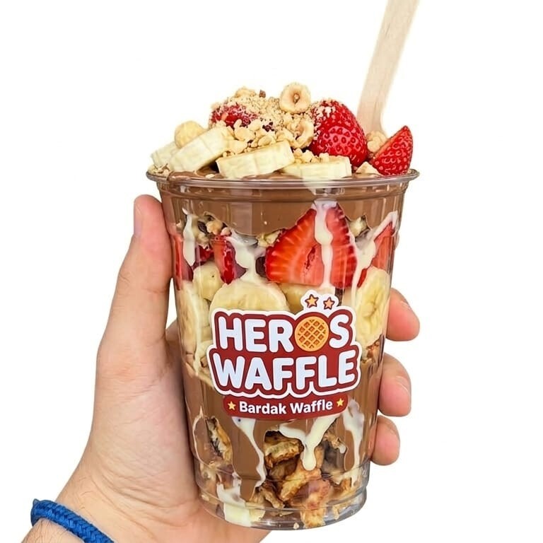 Waffle Klasik Bardak