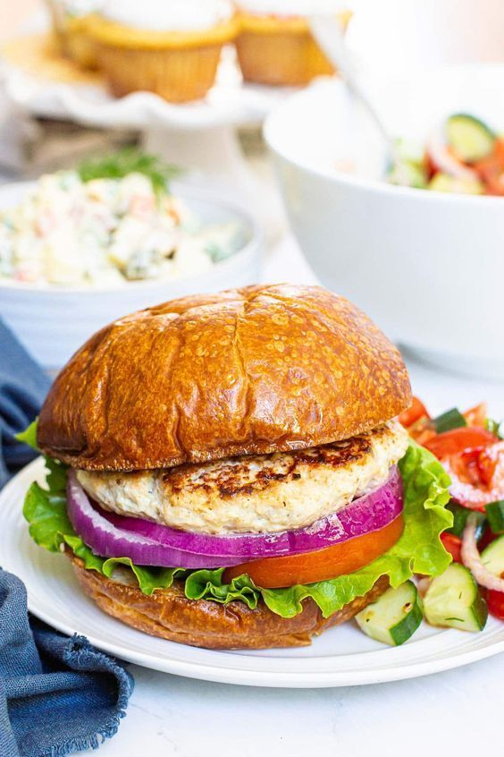 Naked Chicken Burger