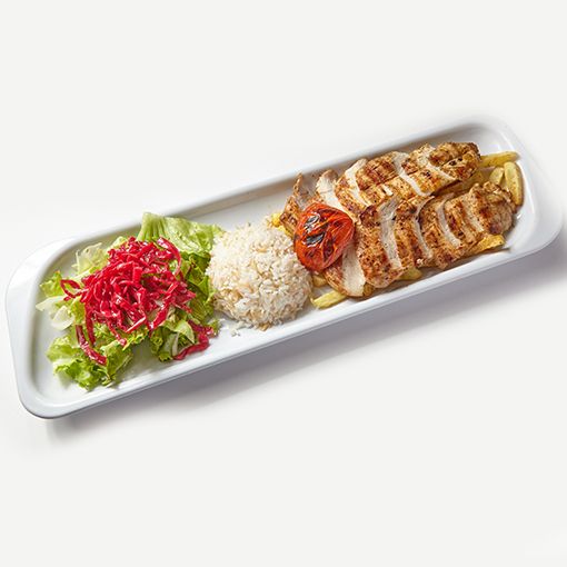 Izgara Tavuk (Pirinç pilavı eşliğinde)