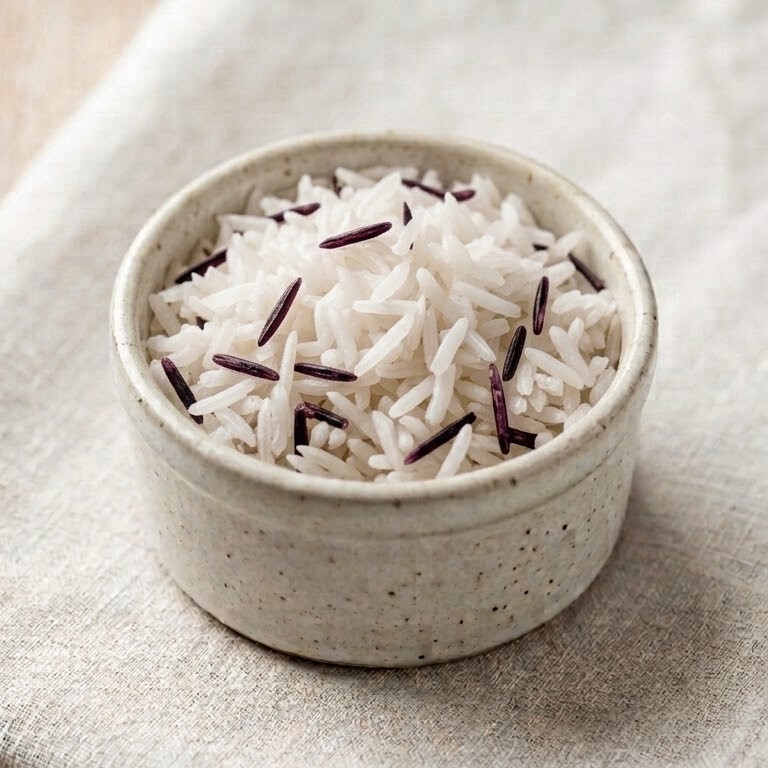 Basmati ve Siyah Pirinç Pilavı