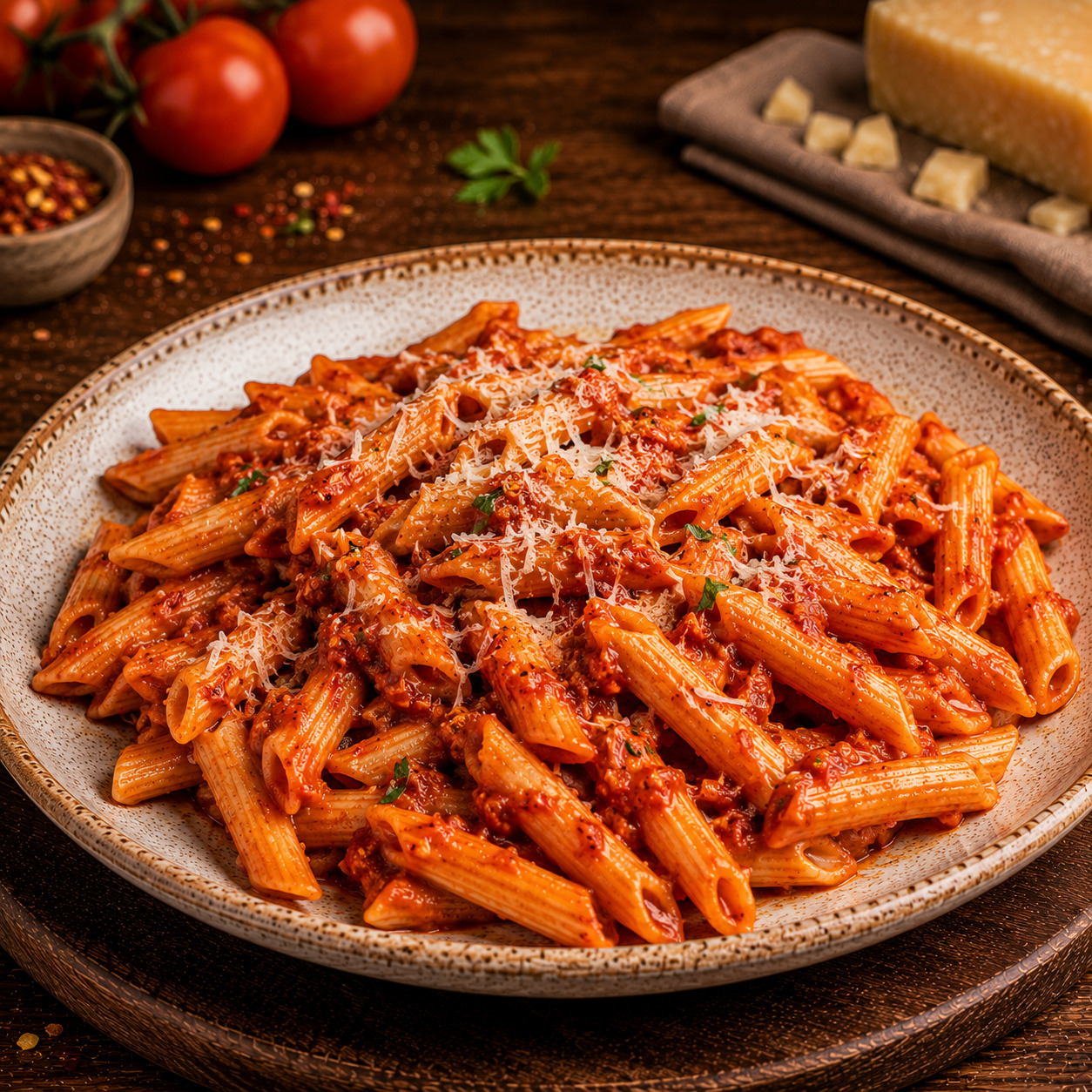 Penne Arrabbiata