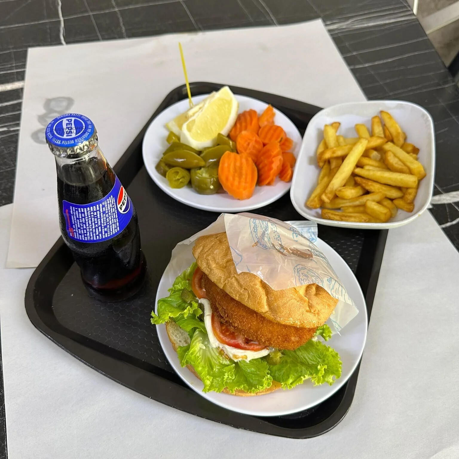 Tavuk Burger Menü