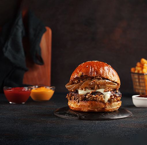 Köz Patlıcanlı Burger