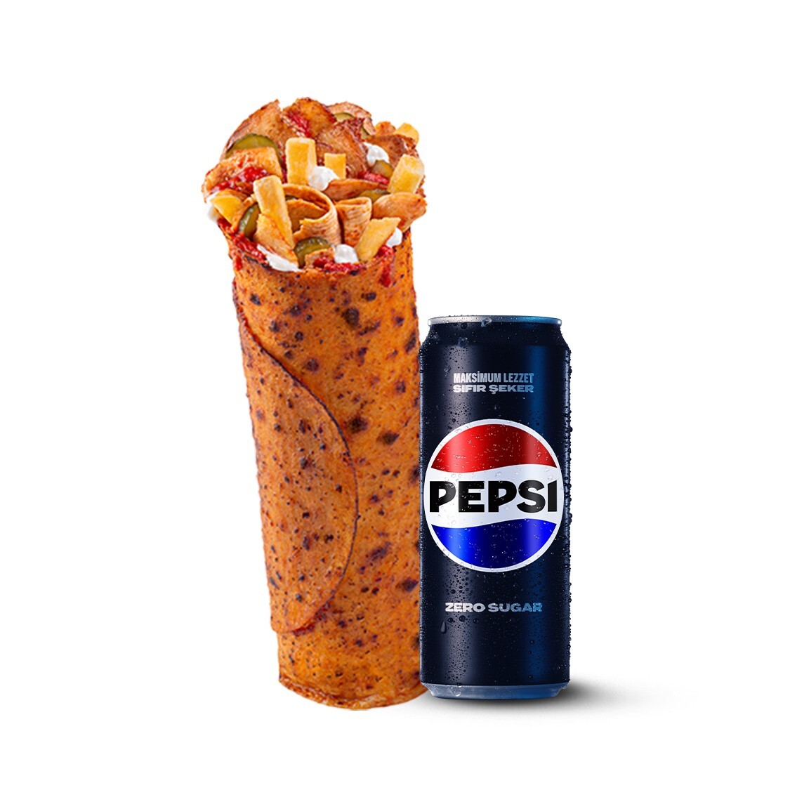 Pepsili Hatay Tavuk Dürüm