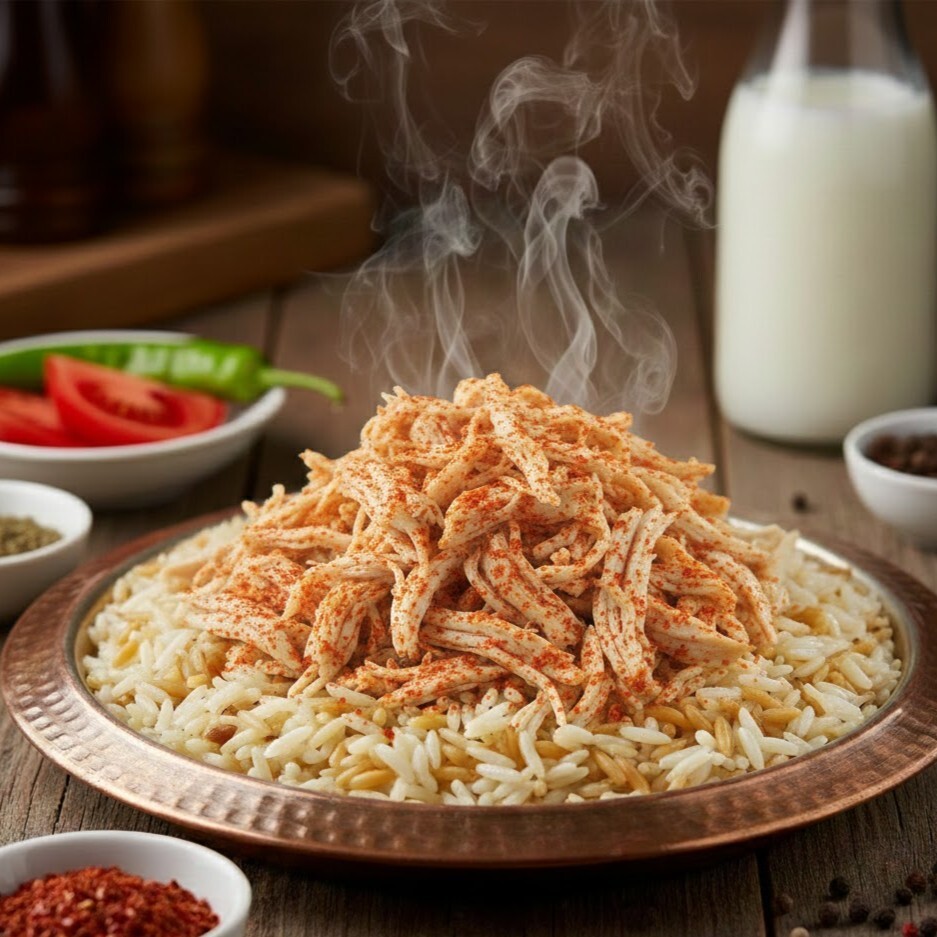 Plus Tavuk Baharatlı Tavuk Pilav