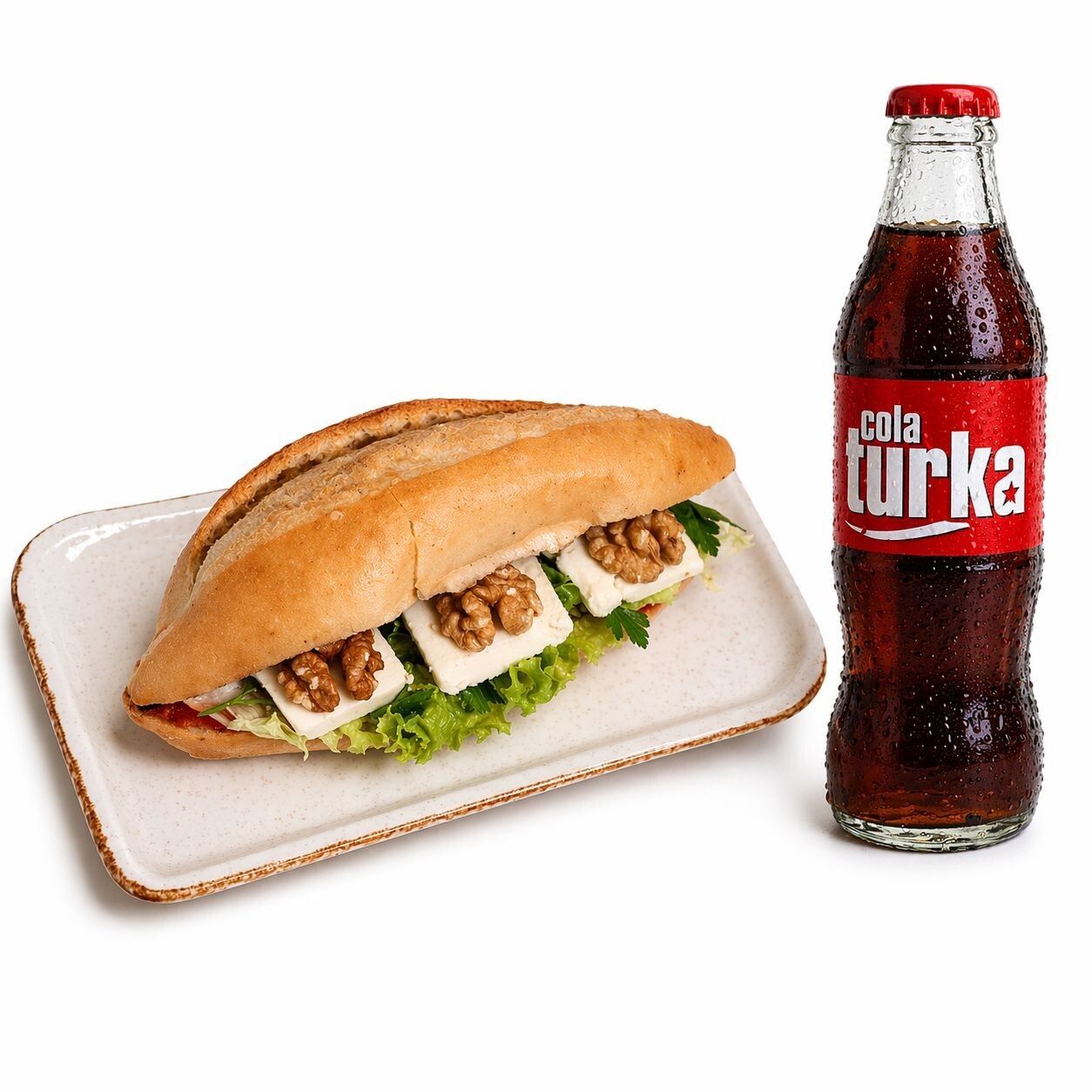 Erzincan Sandviç + Cola Turka