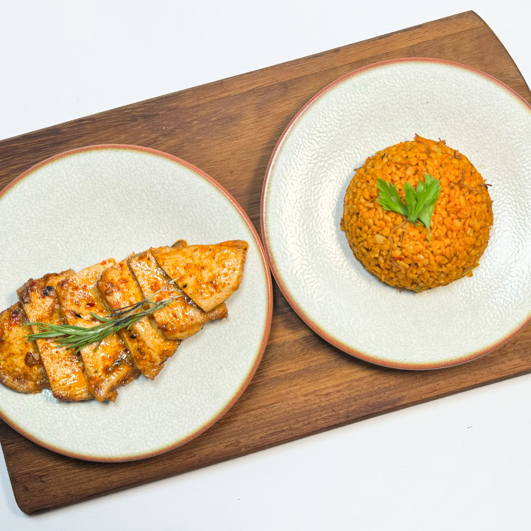 Izgara Tavuk & Bulgur Pilavı (320 Gr.)