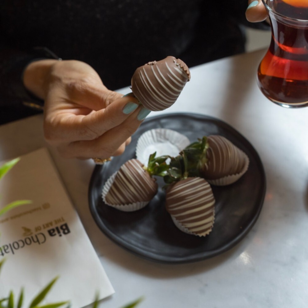 Çilek Tabağı (4 Adet)
