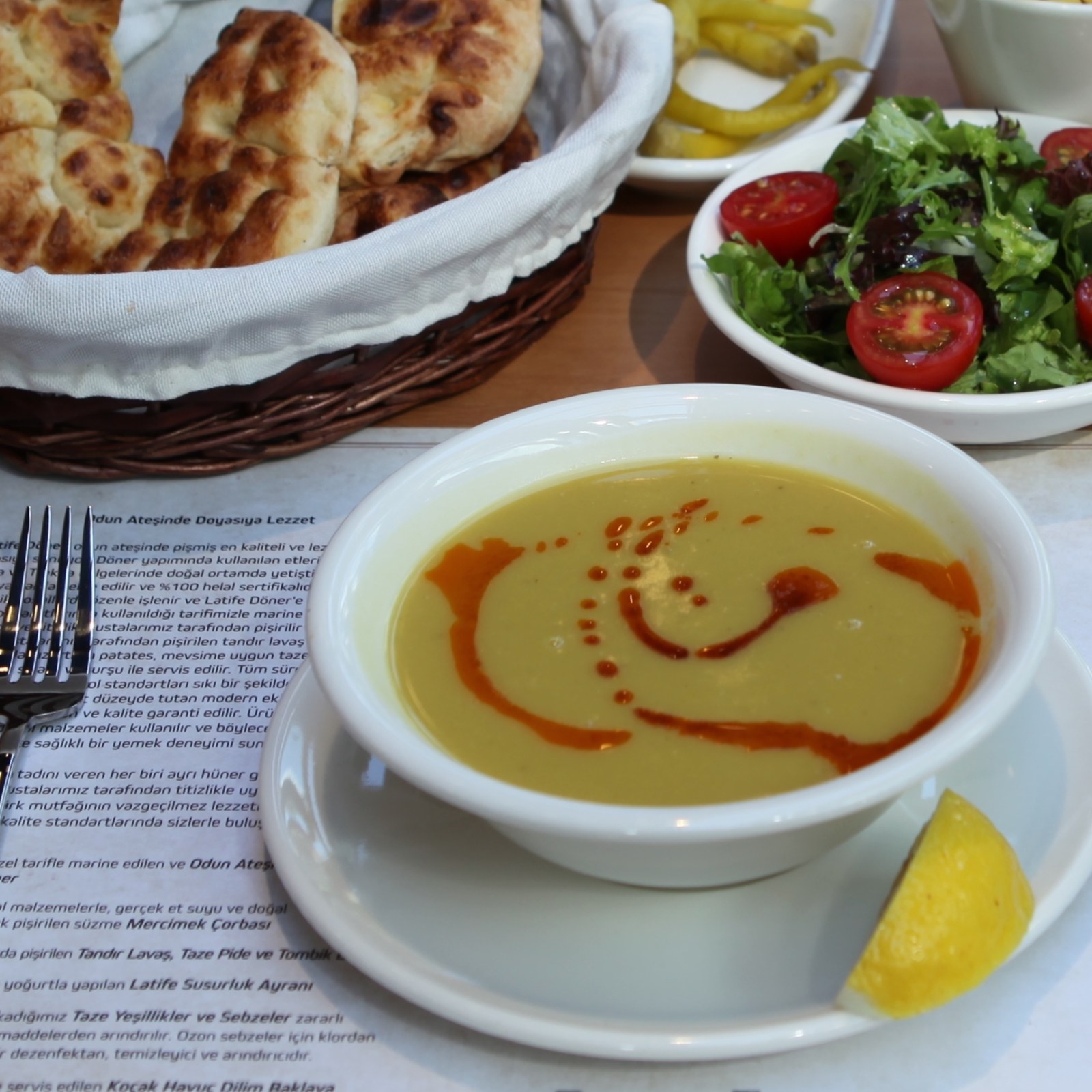 Süzme Mercimek Çorbası