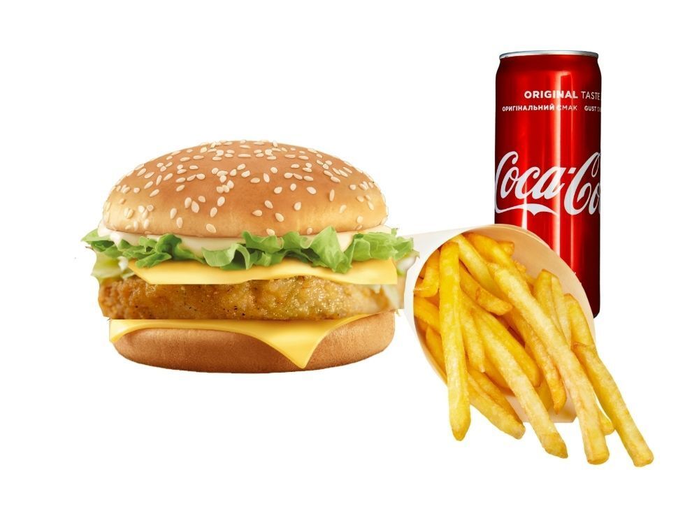 Tavuk Burger Menü