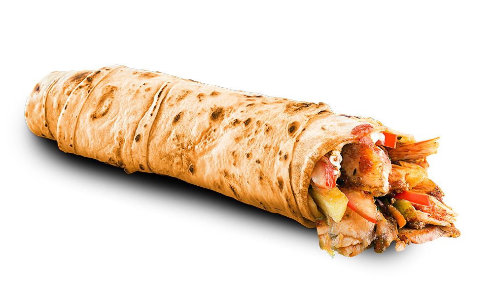 Hatay Usulü Tavuk Döner Dürüm