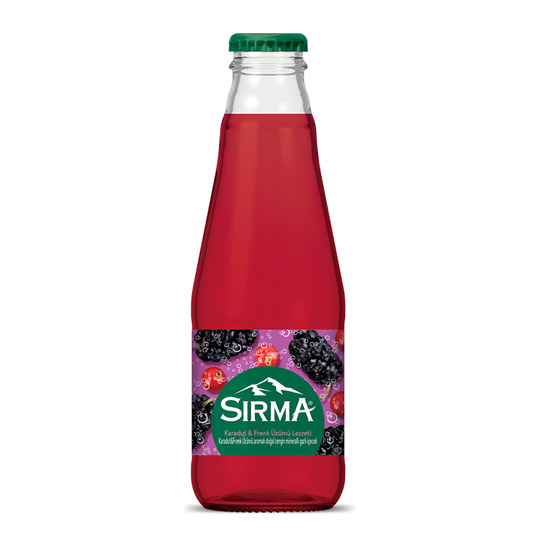 Sırma Karadut Frenk Üzümü Maden Suyu 200 ml