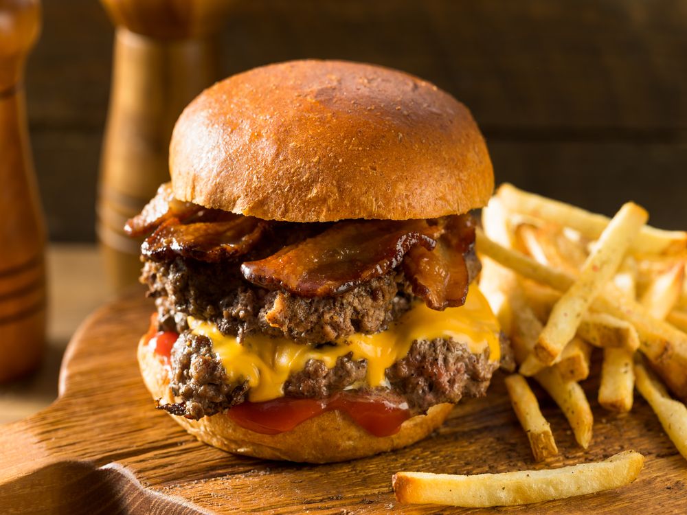 Füme Antrikotlu Smash Burger
