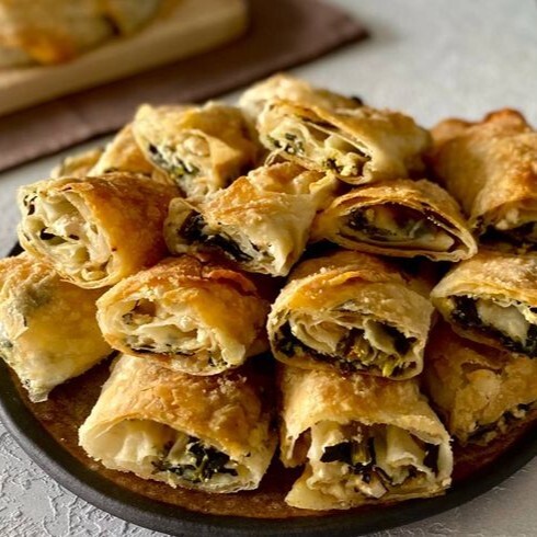 Ispanaklı Kol Böreği Porsiyon