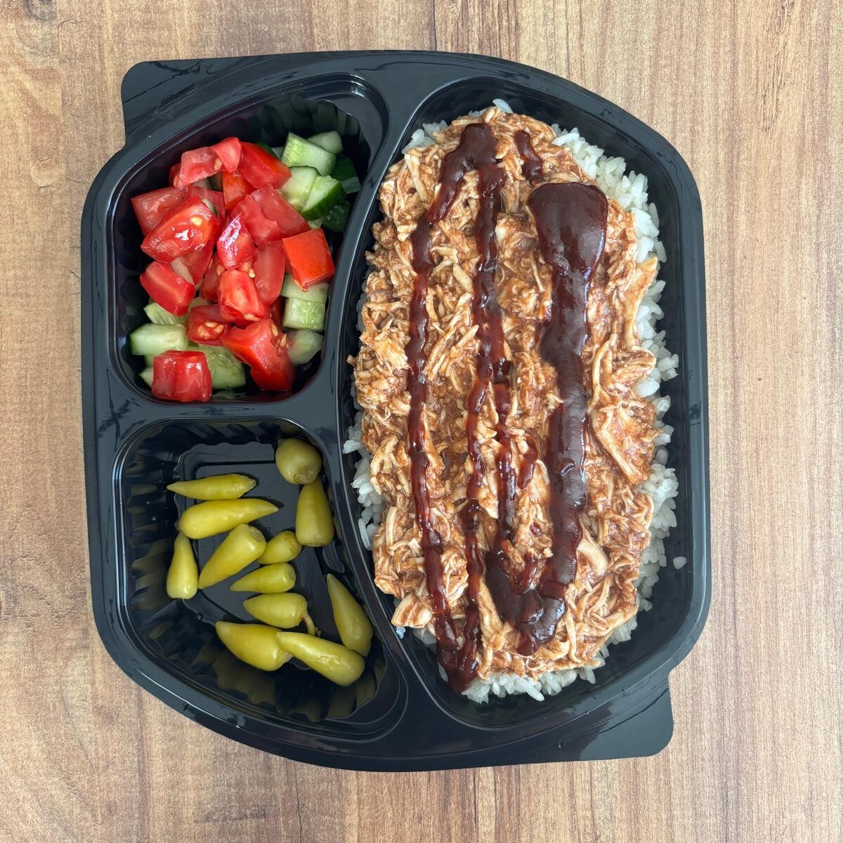 Barbekülü Tavuk Pilav