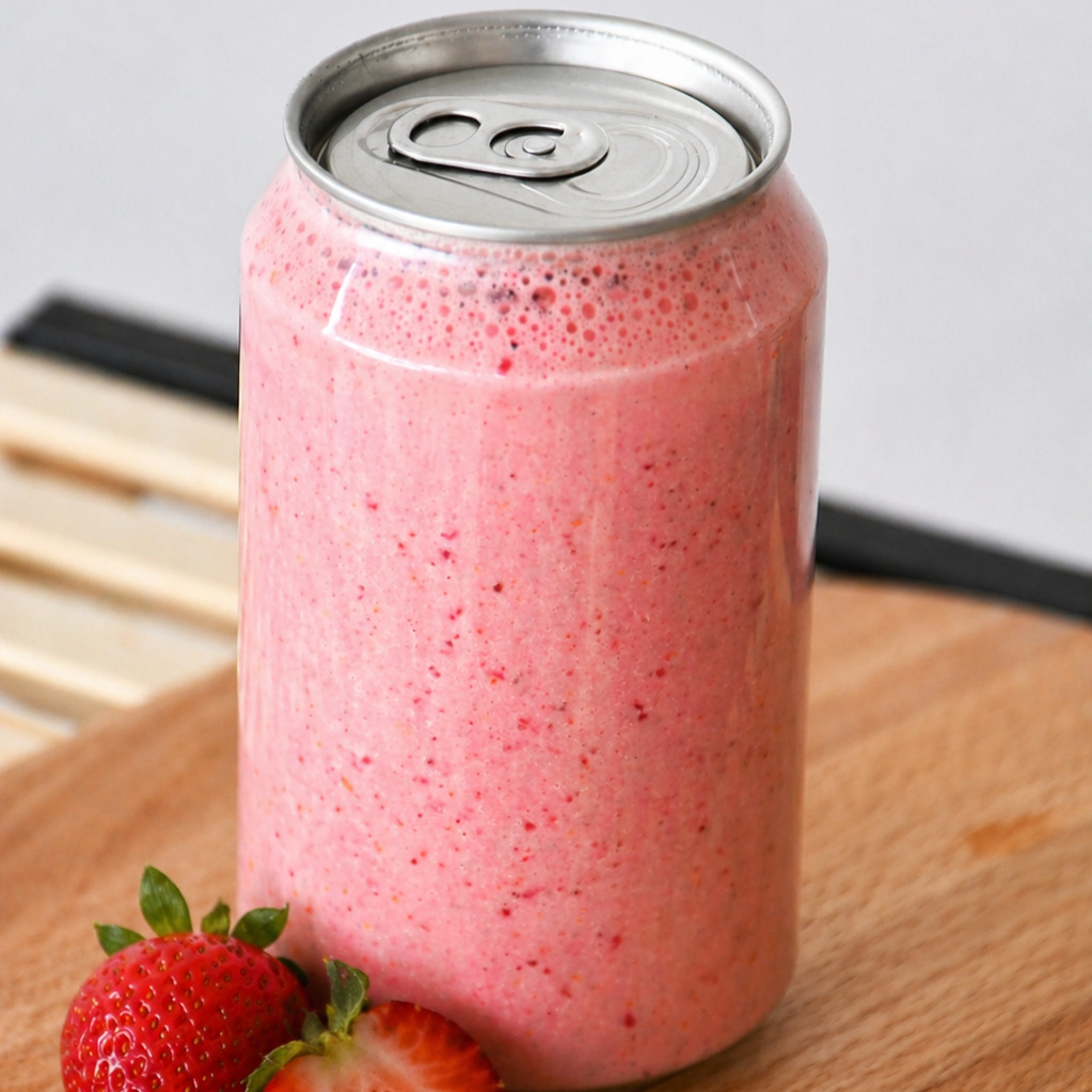 Çilek Smoothie 330 Ml (Protein Tozu İlaveli Seçenek)