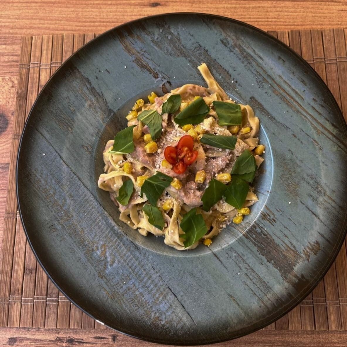 Ton Balıklı Fettuccine