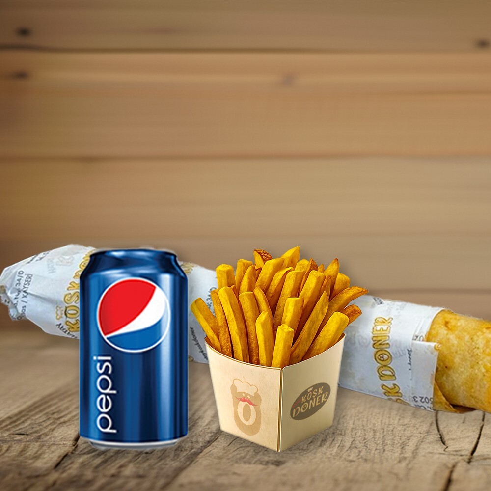 Klasik Tavuk Döner Pepsi Menü