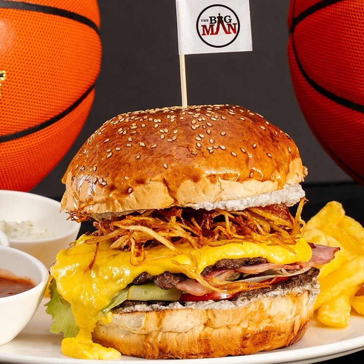 Big Man Challenge Burger