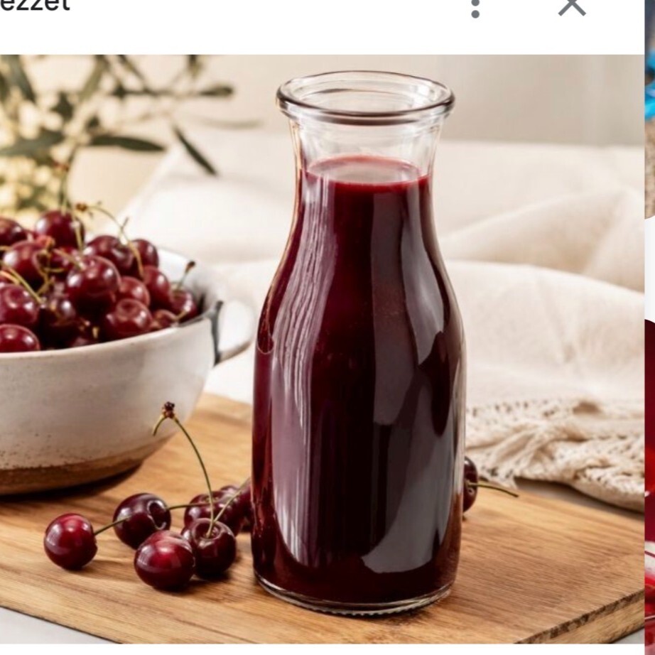 el yapımı Vişne Suyu (500 cl)