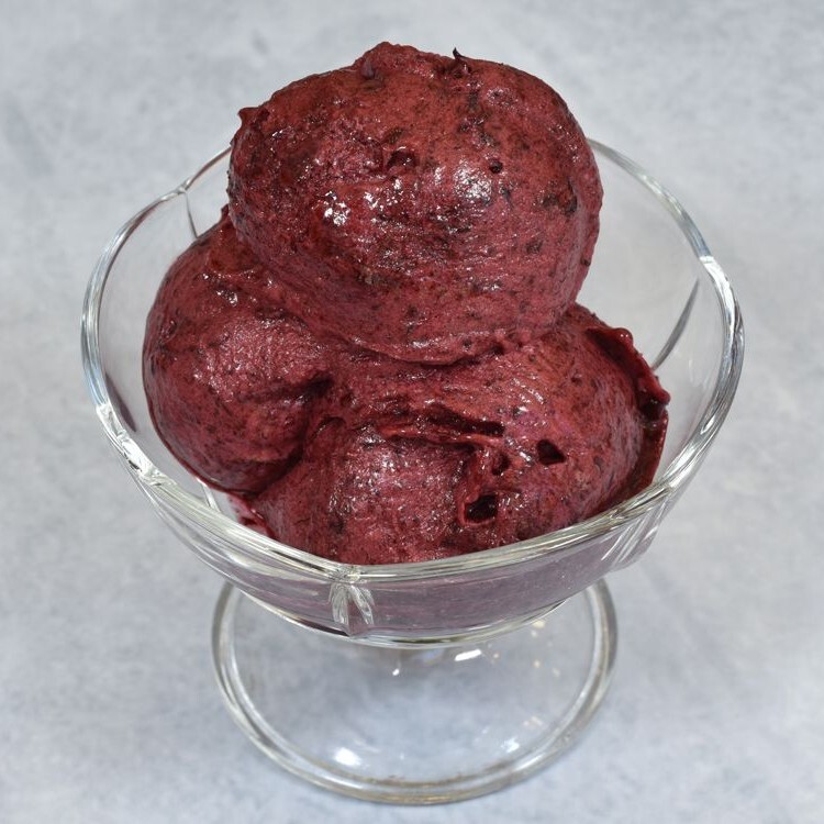 Böğürtlenli Dondurma (500 gr)