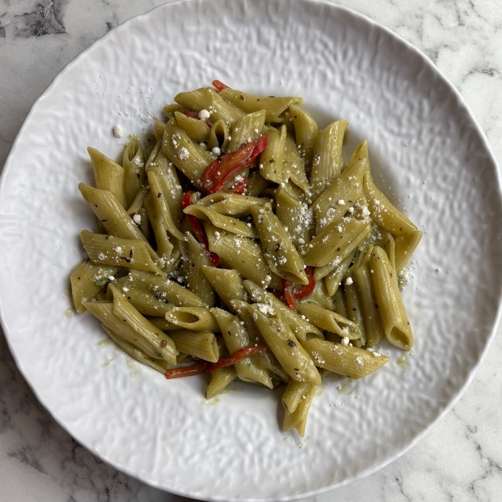 Pesto Soslu Makarna