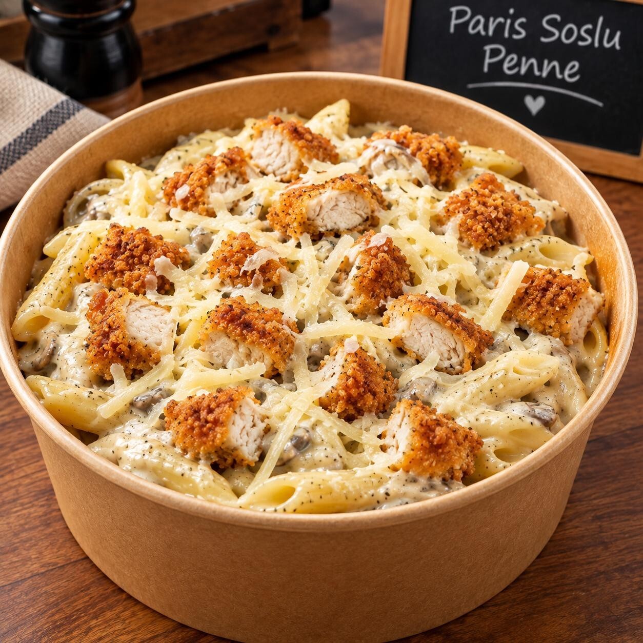 Cafe de Paris Soslu Makarna