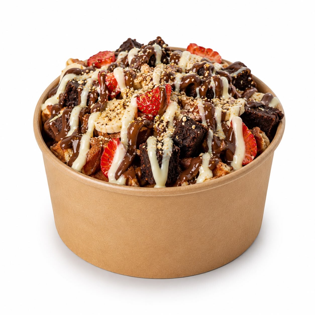 Kızgın Brownie Şöleni Kova + 250 ml İçecek