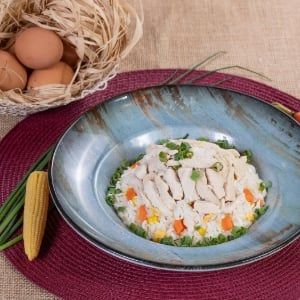 Tavuklu Çin Pilavı