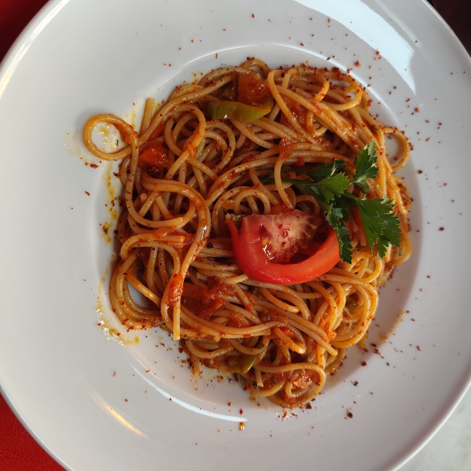 Spagetti Arabiata