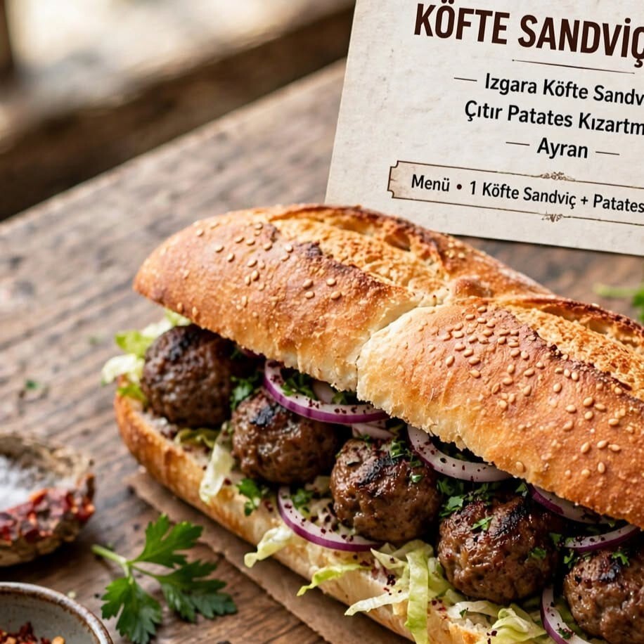 Janti Köfte Sandviç