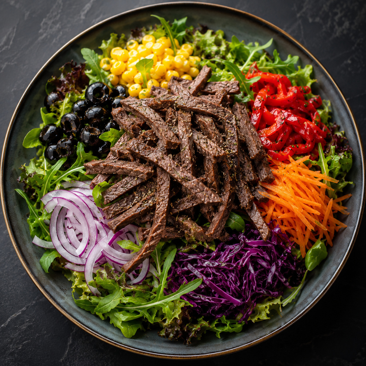 Jülyen Steak Salata