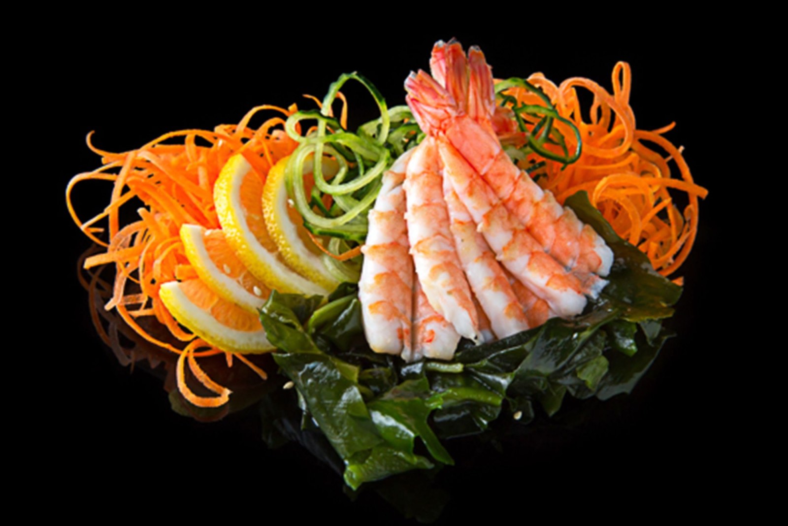 Ebi Sashimi ( 4 Pcs )